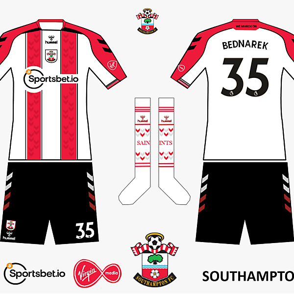 Southampton Home kit 2021/22