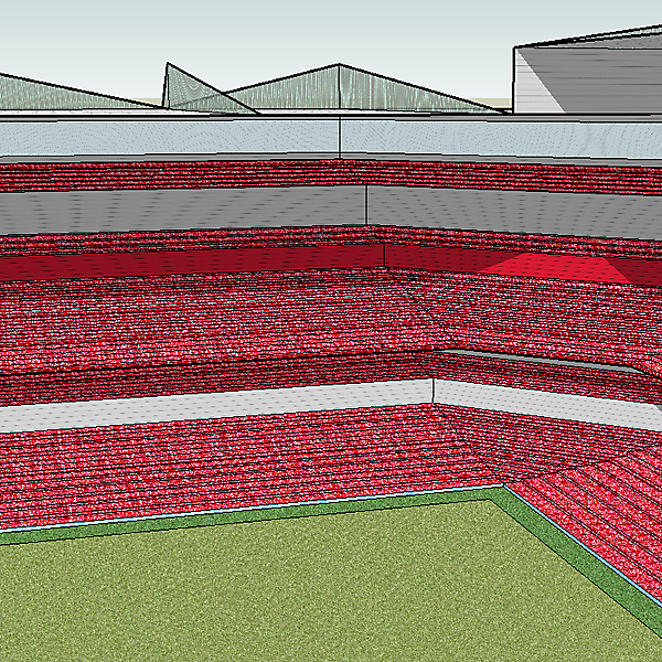 Football Stadium Design 1 (Angle 2)