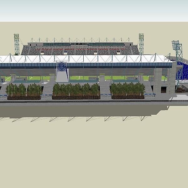 New Goodison Park Angle 4-Entrance