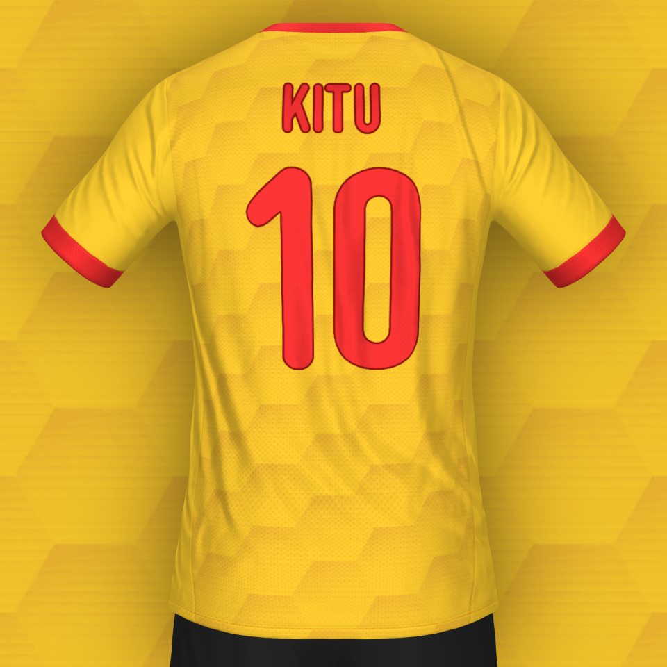 design of the barcelona sporting club created through fifakit creator taking advantage of the fact that this year 2025 is the club's centenary