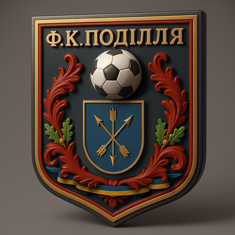 Podillia Khmelnytskyi logo 3D