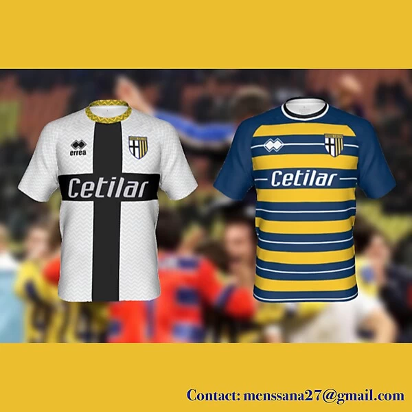 Parma Calcio hypothetical match jerseys