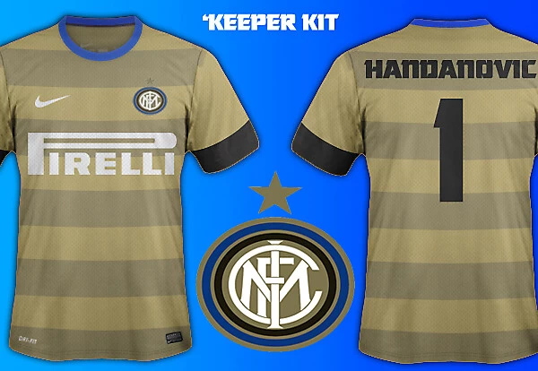 Inter Milan GK kit 14/15