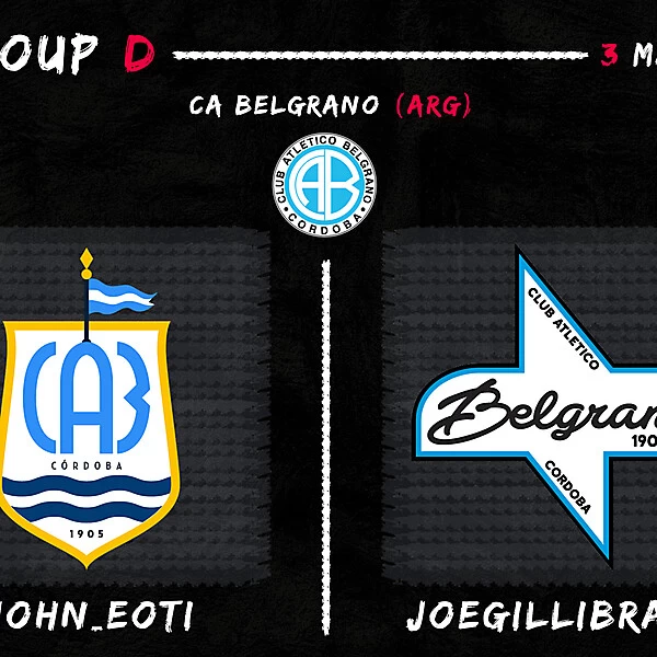 Group D - John_Eoti vs Joegillibrand