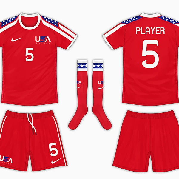 USA Futsal Away Kit 1 - Nike