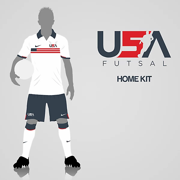 USA Futsal Home Kit v2