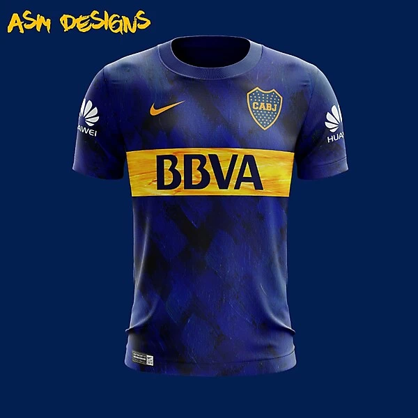 Boca Juniors Nike 2018 Home Kit