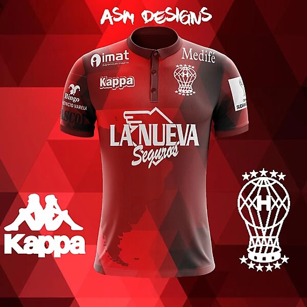Club Atlético Huracán Kappa 2018 Home Kit