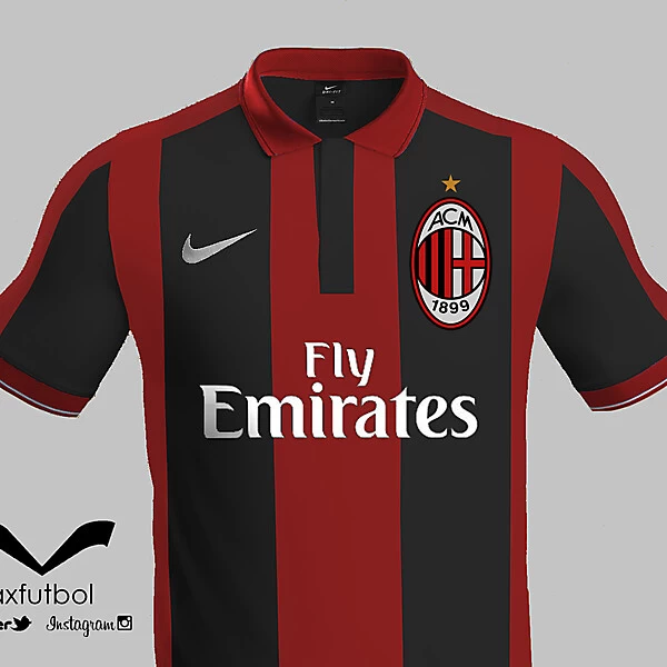 AC Milan nike kit design
