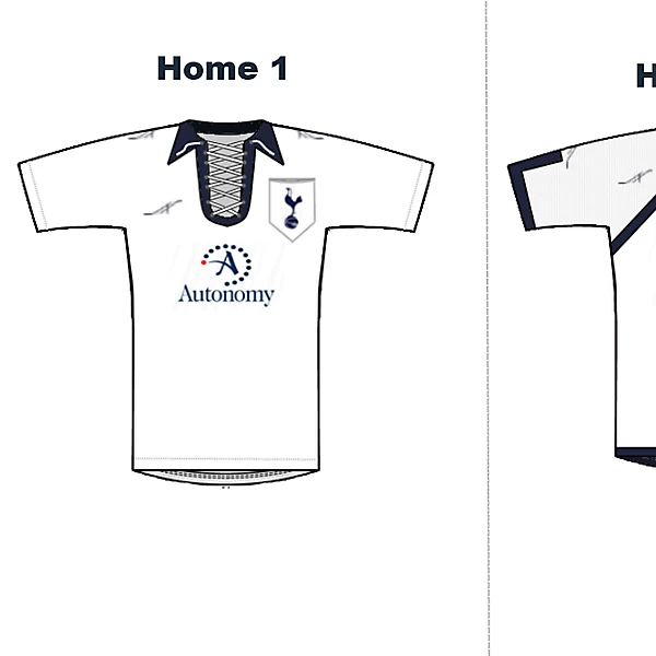 Tottenham Hotspurs 2011/12 Aequix Home Kits