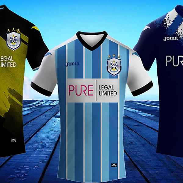 Huddersfield Town Fc / Joma Footbll Kits