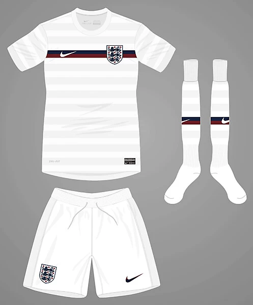 Nike England Replica Kit