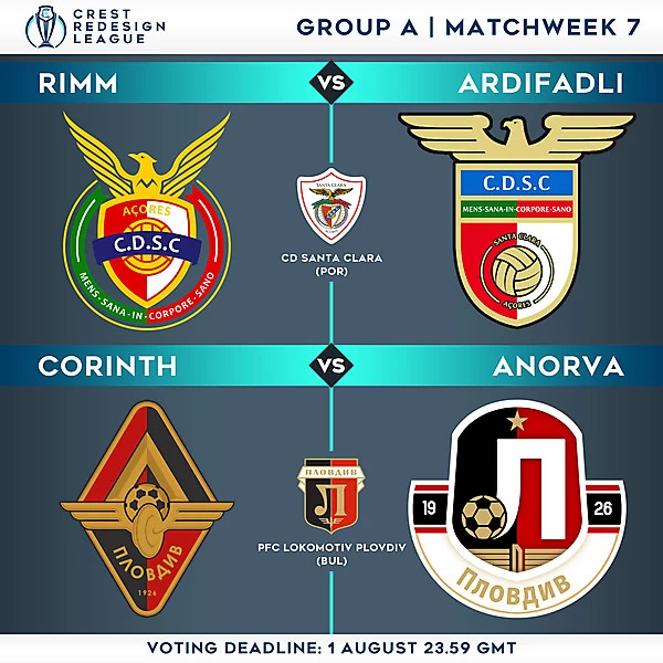 Group A - Matchweek 7 - Voting