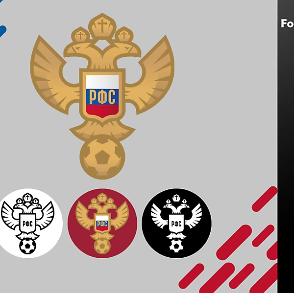 RUSSIA - Russian Football Union logo