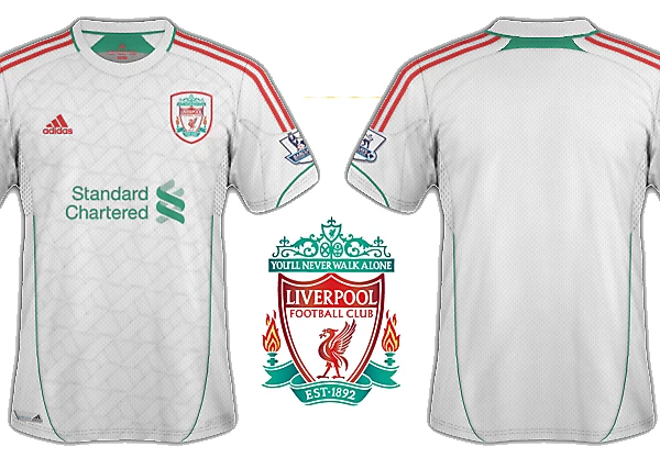 Liverpool kits 2012-13