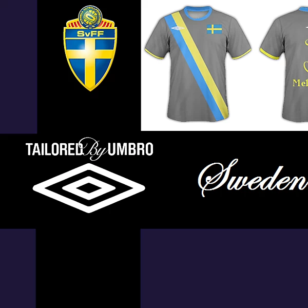 Sweden National Football Team - Umbro Away Kit