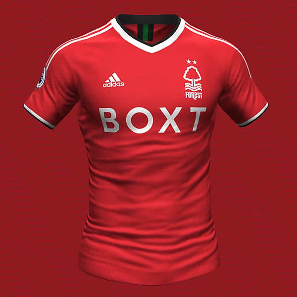 Nottingham Forest x Adidas Home Concept