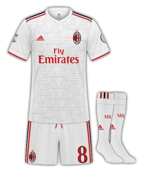 Milan away kit