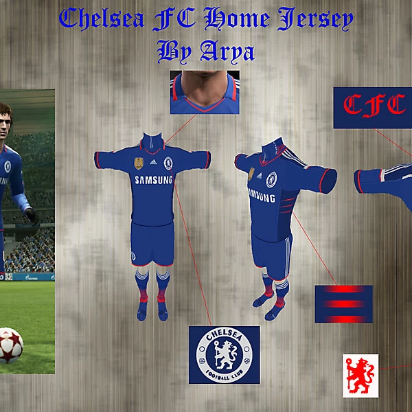 Chelsea FC home shirt