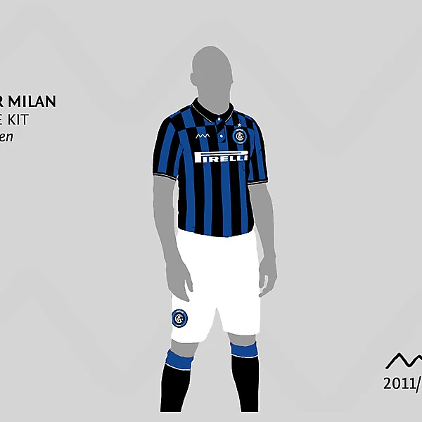 Inter 2011/12 Home Kit