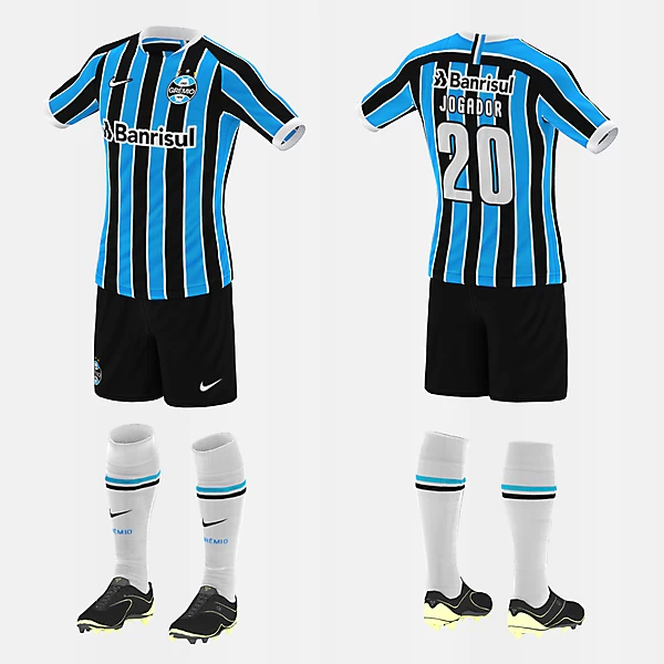 Grêmio (Home/Nike) (#fbr1920)