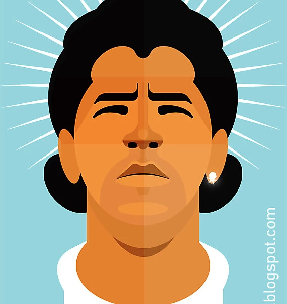 Maradona - Illustration