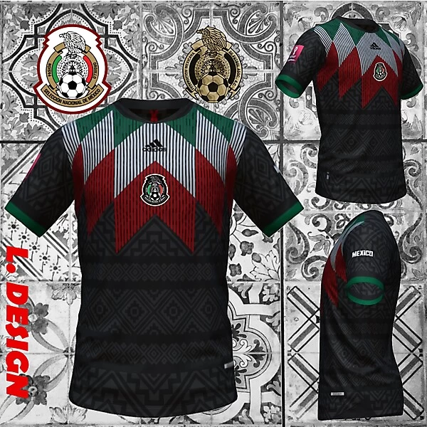 México x Adidas concept kit (home)