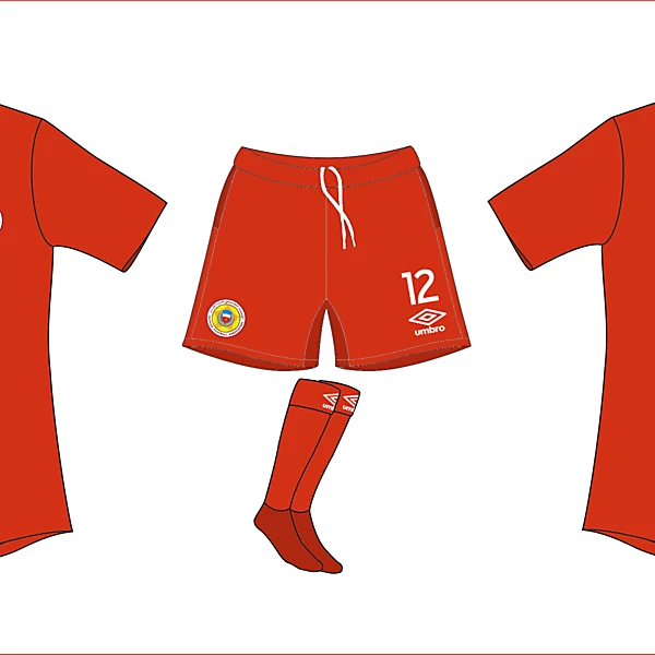 Bahrain home by Umbro (WC Competition)