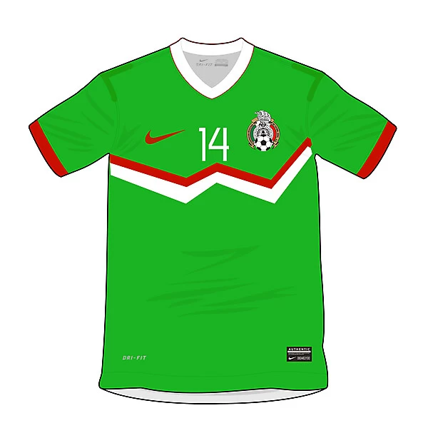 Mexico Home Fantasy Nike