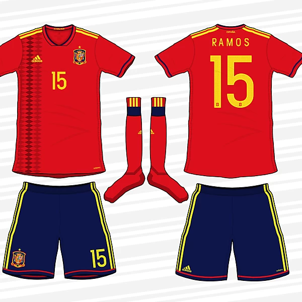 Spain 2018 World Cup Kit