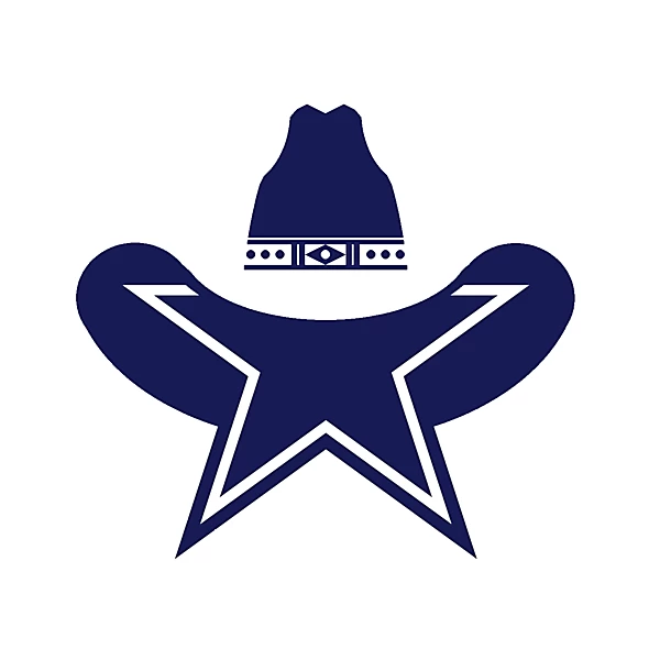 What if the Dallas Cowboys were a soccer team, upgrade on their iconic star logo.