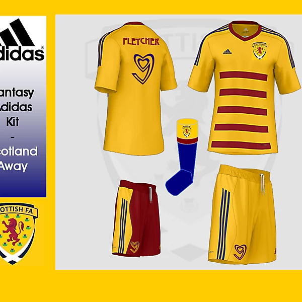 Adidas Fantasy Kit - Scotland Away