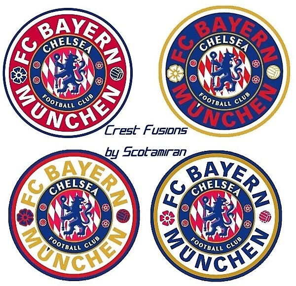 Crest Fusions - Bayern & Chelsea