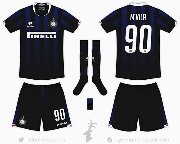 Inter Milan Home Kit - Lotto