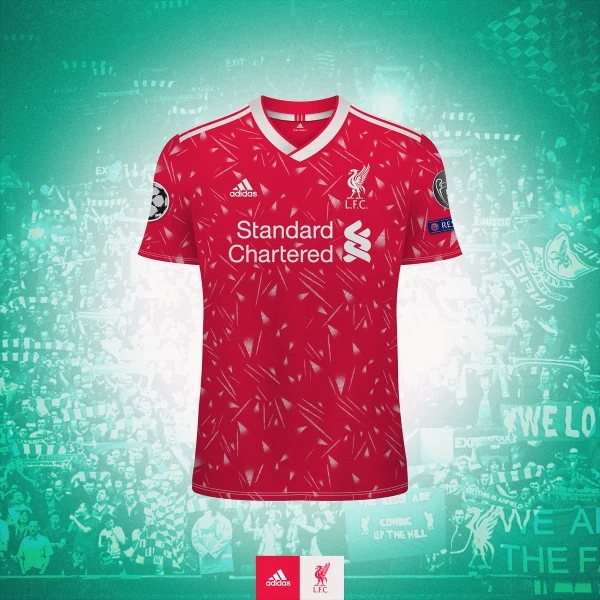 Liverpool x Adidas - home kit