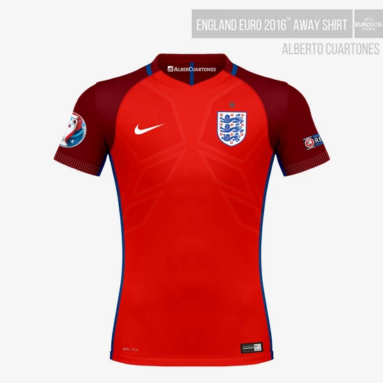 England UEFA EURO 2016™ Away Shirt