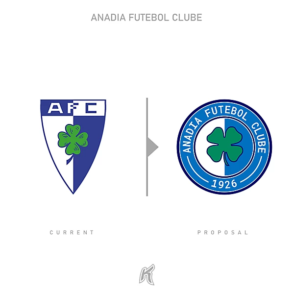 Anadia FC Logo Redesign