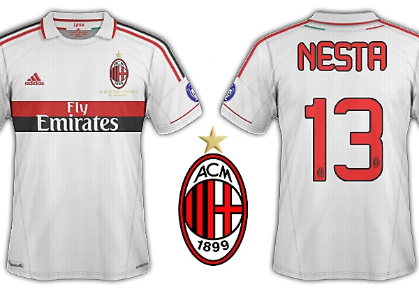 Milan 2012-13 kits