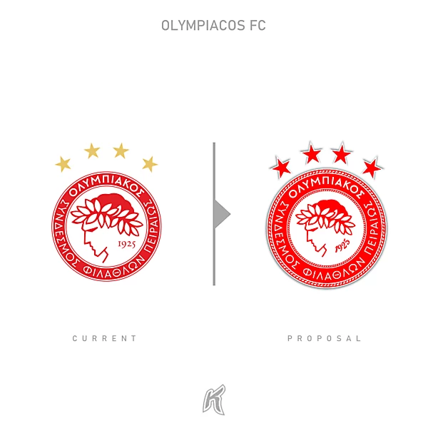 Olympiacos Logo Redesign