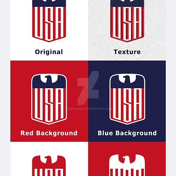 USA badge variations