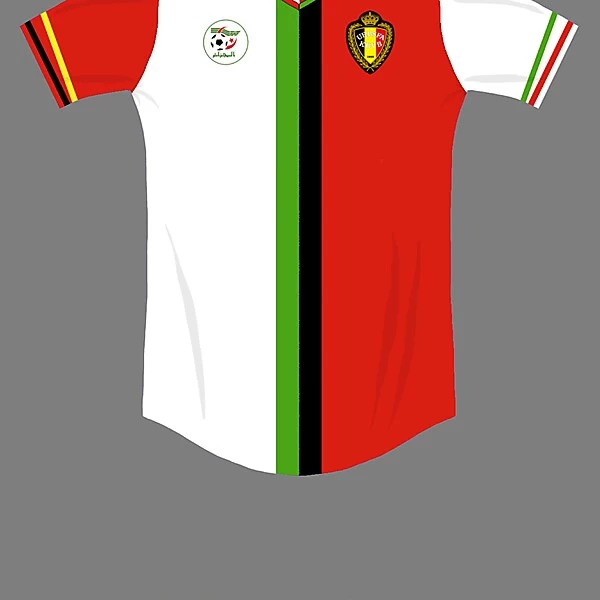 Belgium v Algeria combined kit concept