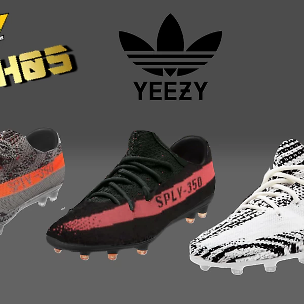 Adidas Yeezy 350 V2 Football Boots by NACH05