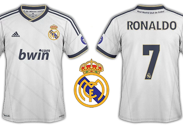 Real Madrid 2012-13 kits