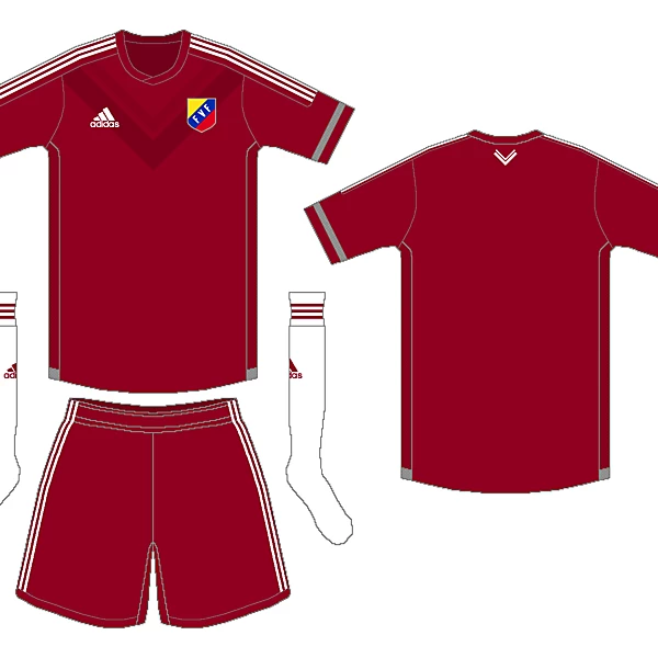 Venezuela Adidas Home Kit - Venezuela Football Project