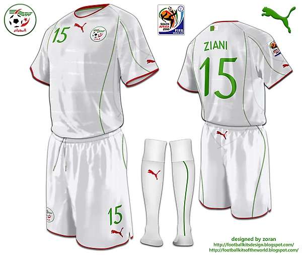 Algeria World Cup 2010 fantasy home