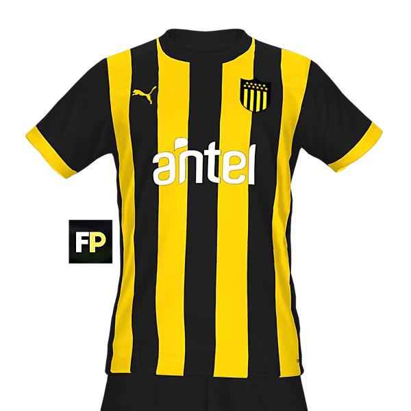 Peñarol home kit by @feliplayzz