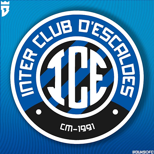 Inter Club D'Escaldes | Logo Redesign
