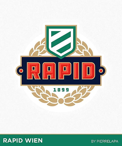Rapid Wien - Rapid Vienna - crest redesign