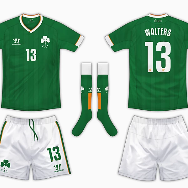Republic of Ireland Warrior Competition - Home Kit