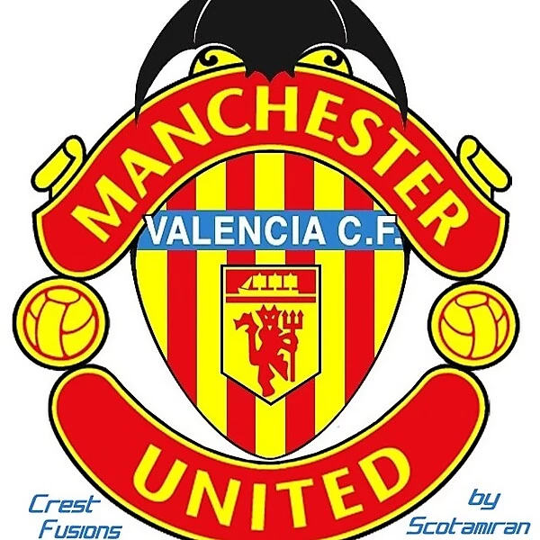 Crest Fusion - Valencia CF & Man U 